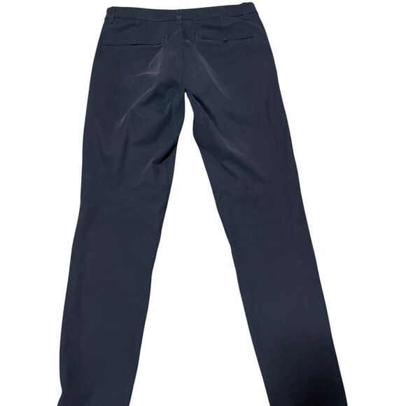 Lululemon Men’s Pants 32 ABC Slim-Fit 5 Pocket Zip Warpstreme Black - Picture 5 of 7